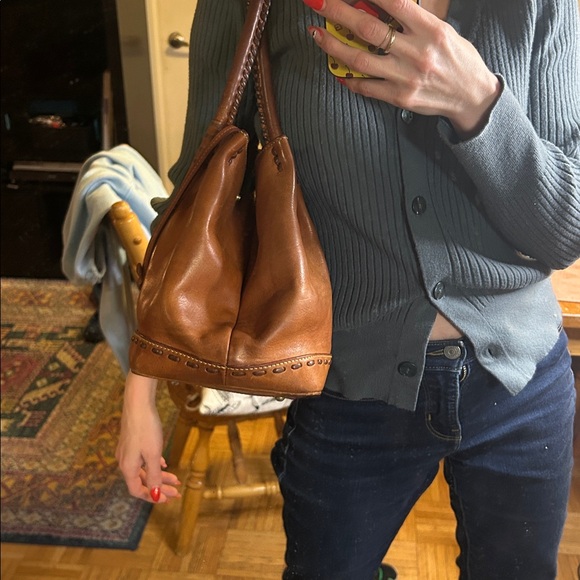 *RARE* Discontinued Vintage Dooney and Bourke Florentine Satchel with Toggle - Picture 15 of 16